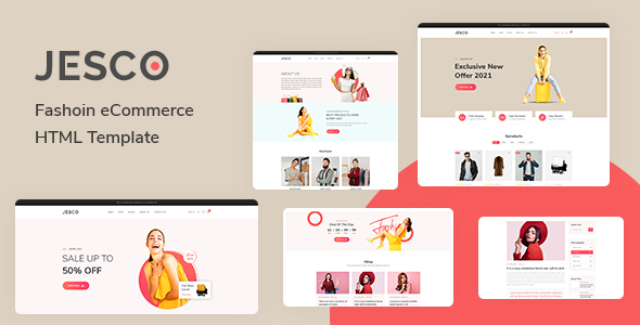 Jesco - Fashion eCommerce HTML Template