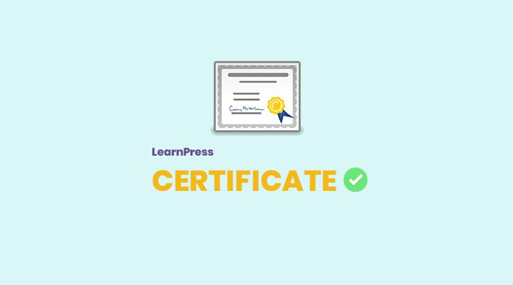 LearnPress Certificates Add-on