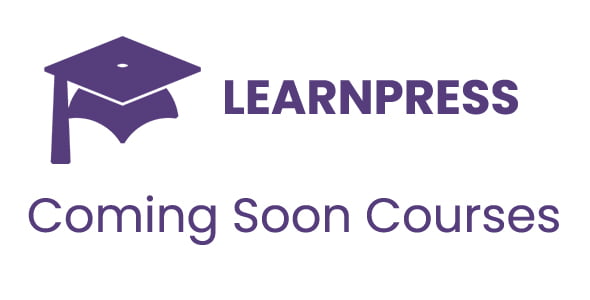 LearnPress Coming Soon Courses