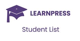 LearnPress Students List