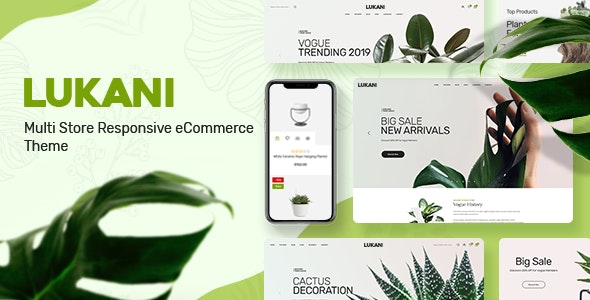 Lukani - Plant Store Theme for Woo WP