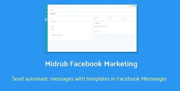 Midrub Facebook Marketing - Automatize and send promotional messages with templates in Messenger