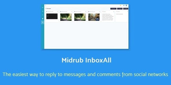 Midrub InboxAll - get notifications and reply all comments and messages from Facebook and Instagram