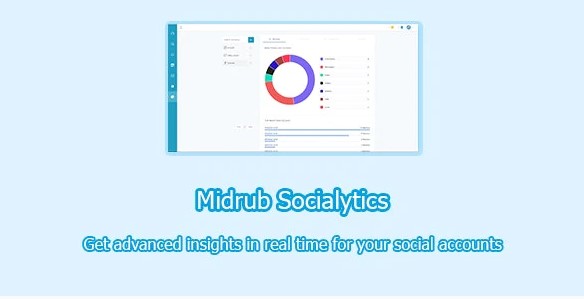 Midrub Socialytics - advanced analytics tool for Instagram