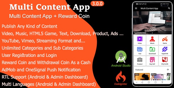Multi Content App