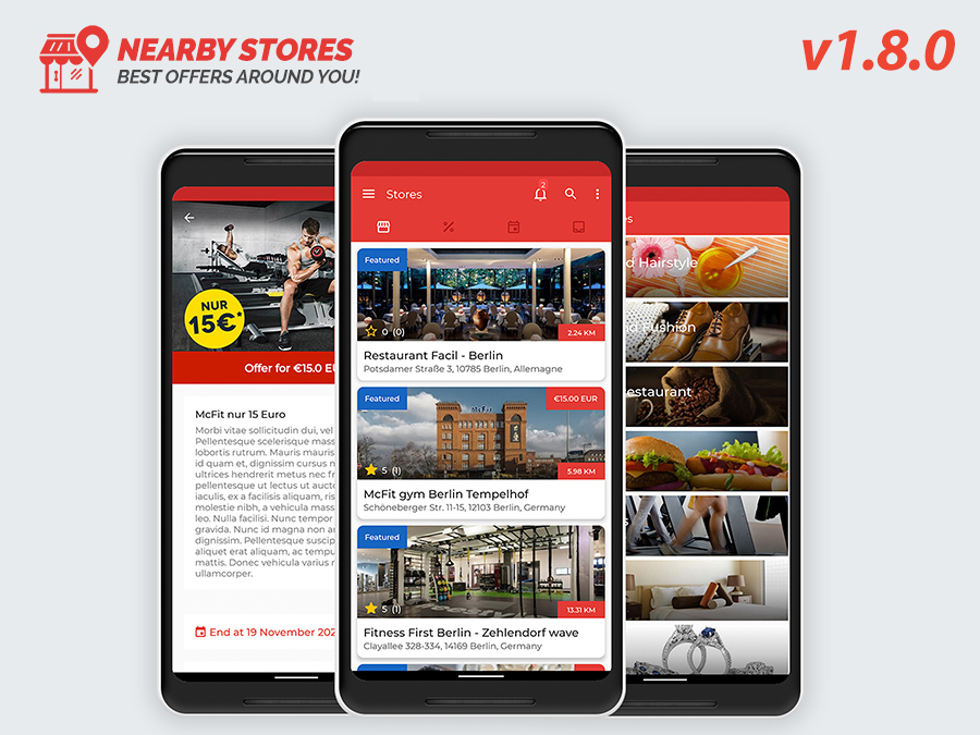 NearbyStores Android - Offers