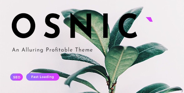 Osnic - Adsense WordPress Theme
