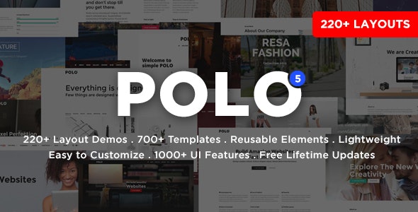 Polo Responsive Multi-Purpose HTML Template Feb