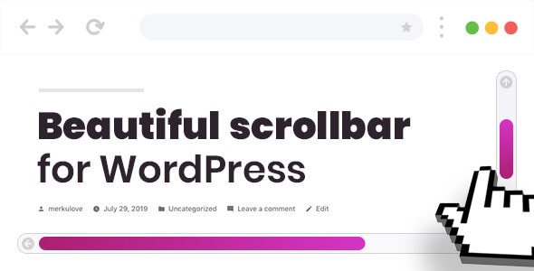 Scroller - Custom Scrollbar for WordPress