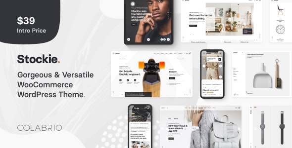 Stockie - Modern Multi-Purpose WooCommerce Theme