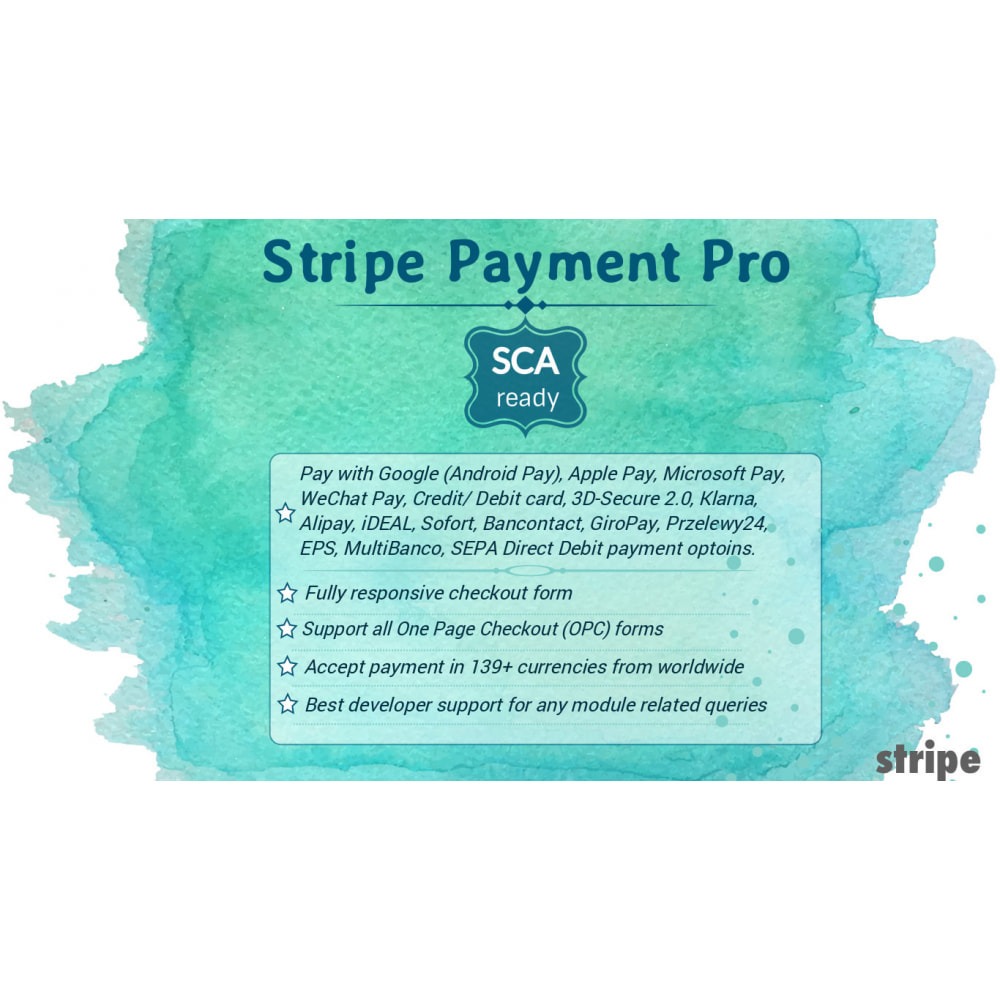 Stripe Payment Pro (SCA-ready)