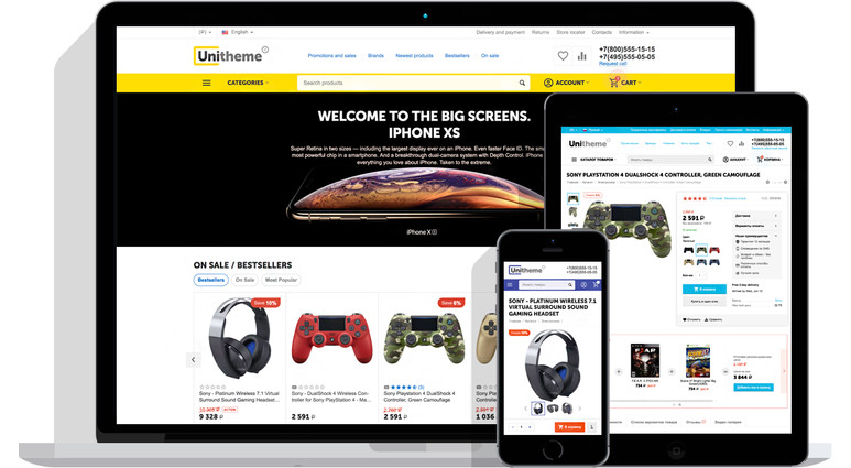 UniTheme - Premium CS-Cart Theme Complex