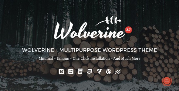 Wolverine- Responsive Multi-Purpose Theme