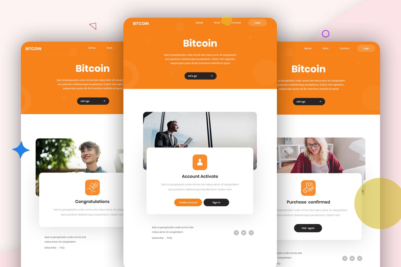 Bitcoin - Email Template