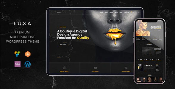 Luxa - Luxury Black MultiPurpose WordPress Theme