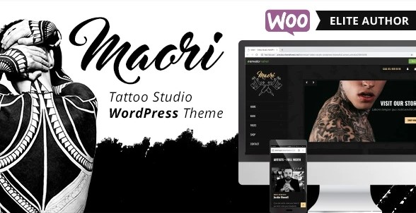 Maori - Tattoo Studio WordPress Theme