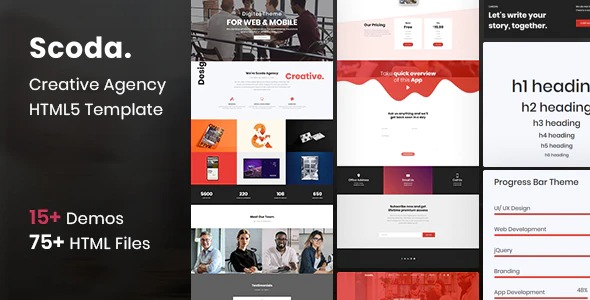 Scoda - Multipurpose One Page HTML Template