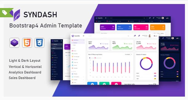 Syndash - Bootstrap Admin Template