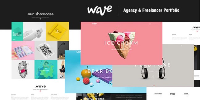 WaveAgency - Freelancer Portfolio