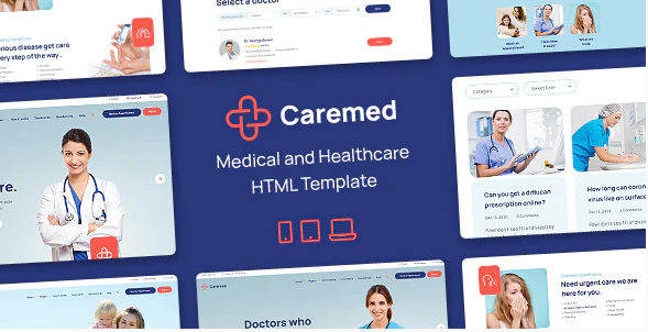 Caremed - Responsive Medical - Healthcare HTML Template