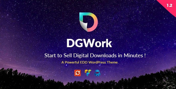 DGWork - Responsive Digital Shop - Market Easy Digitals Theme