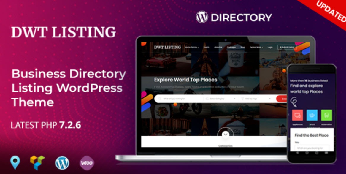 DWT Listing - Directory - Listing WordPress Theme