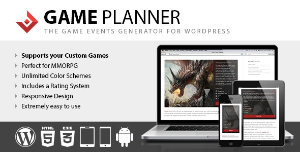 Game Planner - Organize Events For Online Multiplayer Games