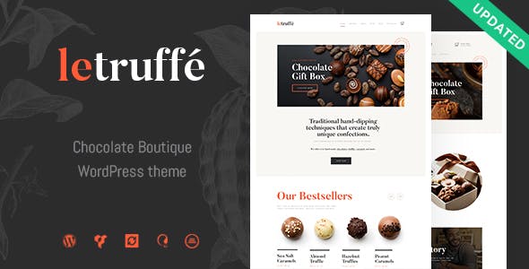 Le Truffe | Chocolate Sweets - Candy Store WordPress Theme