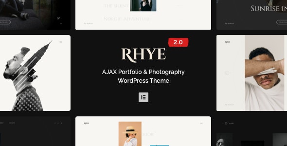 Rhye - AJAX Portfolio WordPress Theme