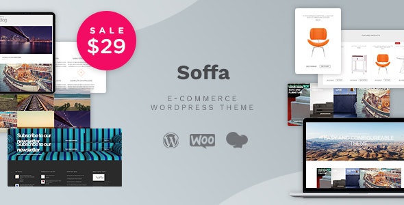 Soffa - Furniture - Business WordPress Theme