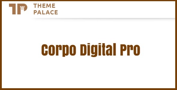 Theme Palace Corpo Digital Pro
