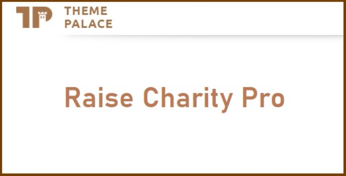 Theme Palace Raise Charity Pro