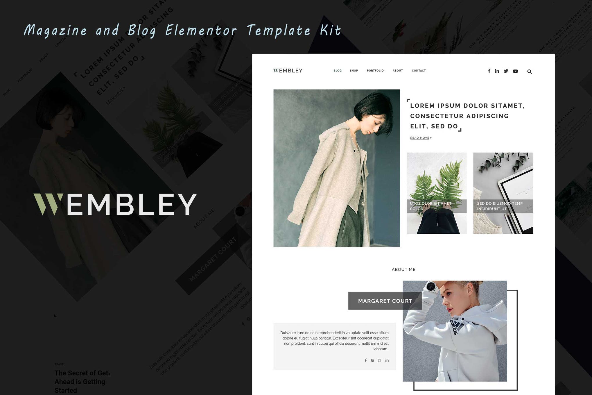 Wembley - Blog - Magazine Elementor Template Kit