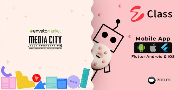 eClass LMS Mobile App - Flutter Android - iOS