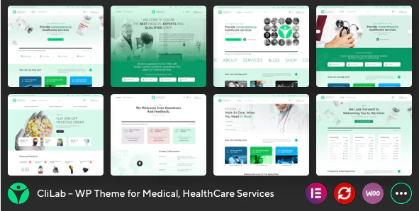CliLab - Medical Services WP Theme