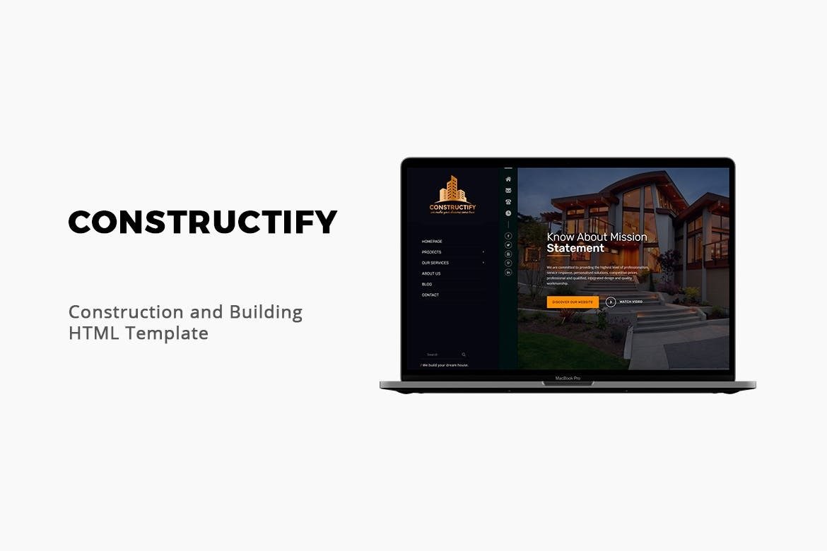 Constructify - Construction and Building Template