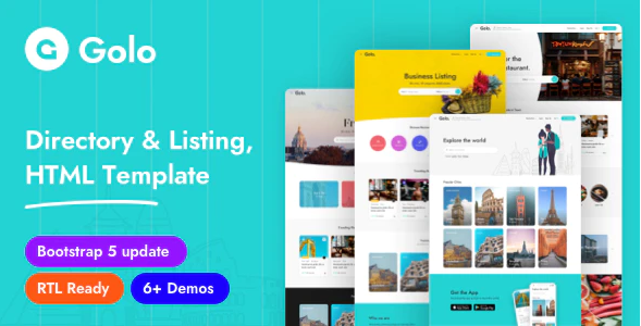 Golo - HTML directory template