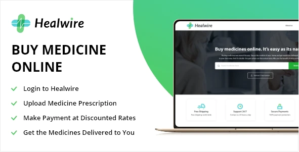 Healwire - online pharmacy script