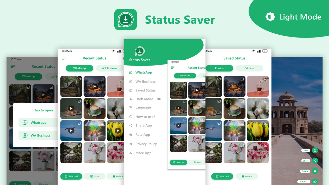 Status Saver (For WhatsApp - WhatsApp Business)
