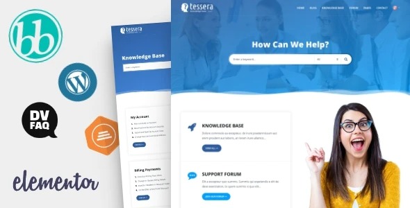 Tessera - Knowledge Base - Support Forum WordPress Theme