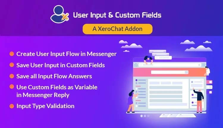 User Input - Custom Fields addon for Xerochat