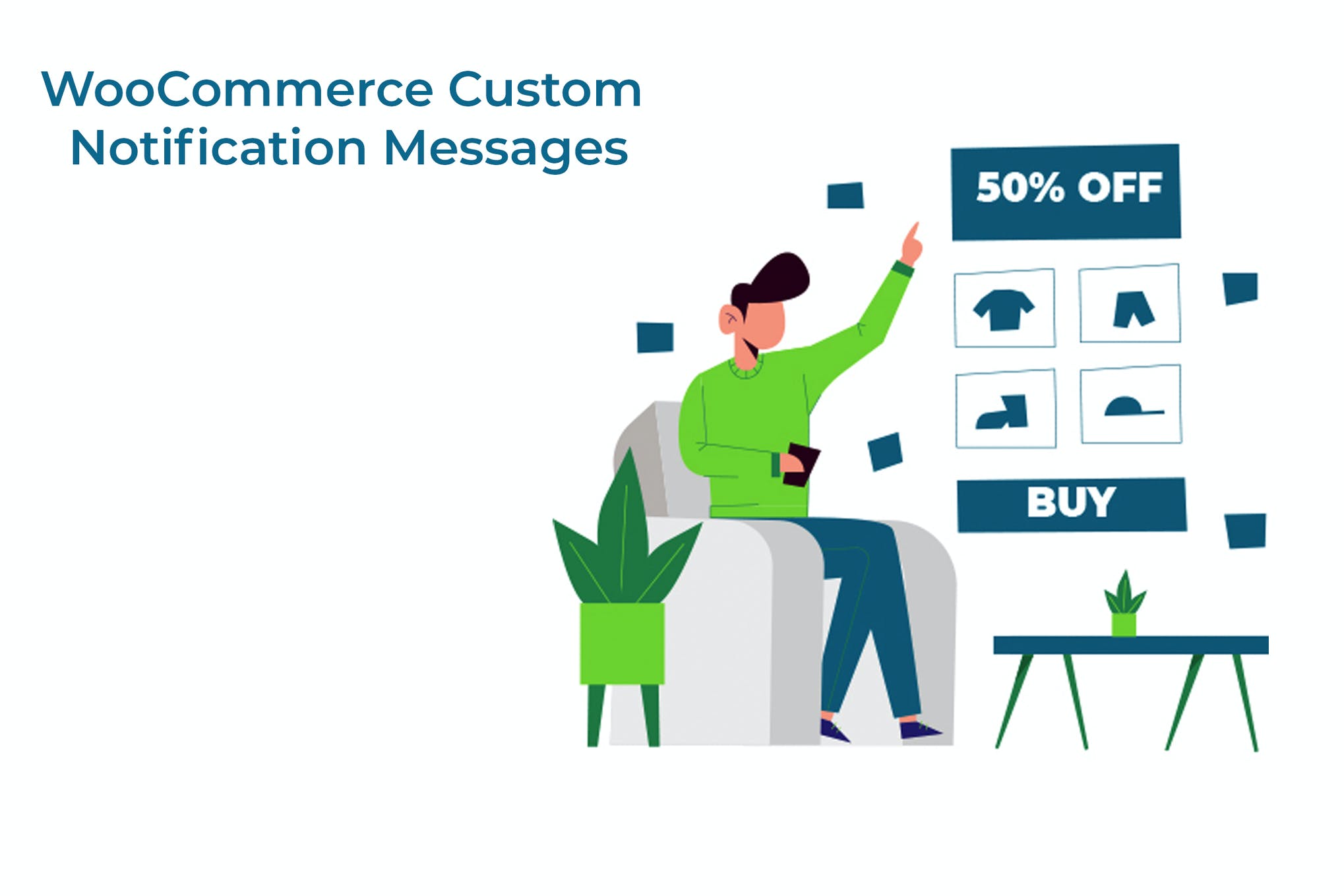 WooCommerce Custom Notification Messages for Shop / Products / Cart / Checkout Pages