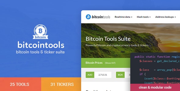 Bitcoin Tools Suite - Features