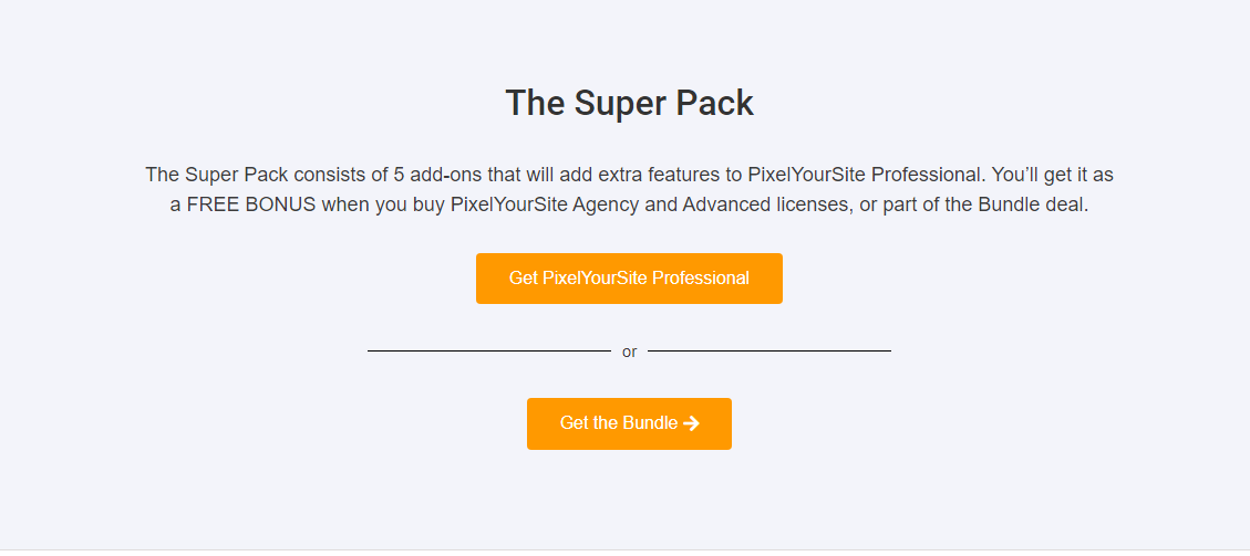 Pixelyoursite Super Pack - Pro Addons Pack For Pixelyoursite Plugin