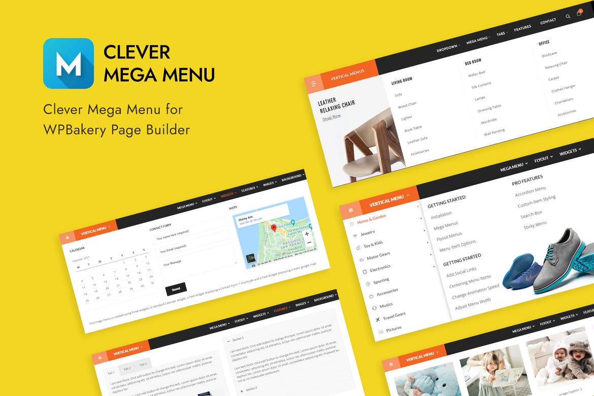 Clever Mega Menu for WPBakery Page Builder