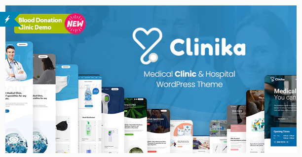 Clinika  - Medical Clinic WordPress Theme