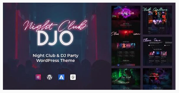 DJO - Nightclub - DJ WordPress Theme