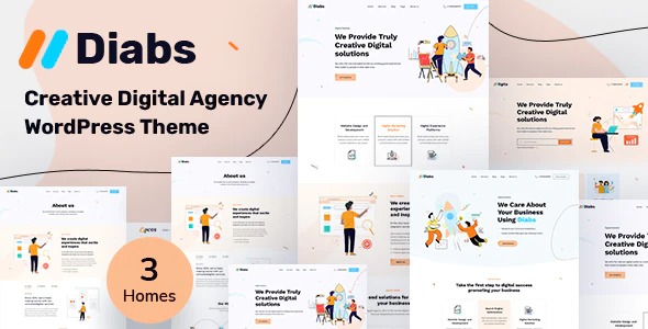 Dgita- Creative Digital Agency WordPress Theme