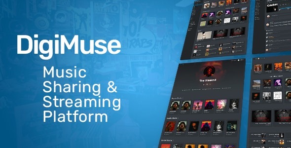 DigiMuse - Music Streaming Platform