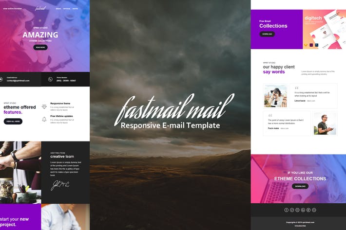 Fastmail - Responsive E-mail Template